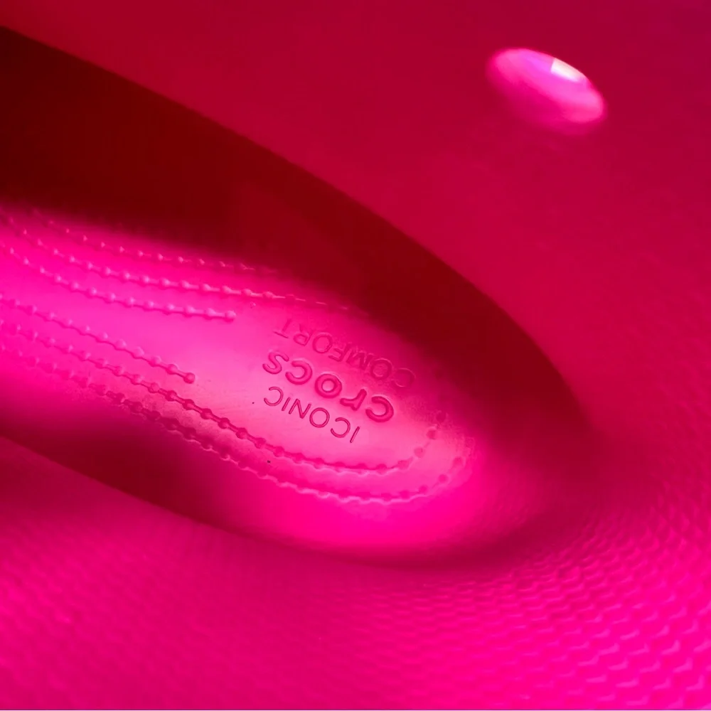 Crocs Crush Hot Pink Rain Boots